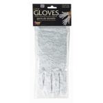 ADULT - LACE GLOVES - WHITE