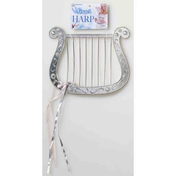 ANGEL HARP-SILVER PLATED