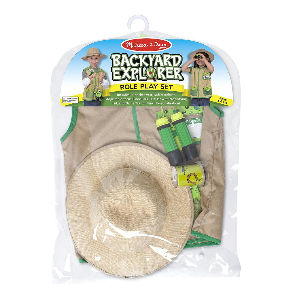 BACKYARD EXPLORER ROLE PLAY SET