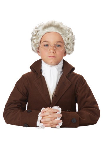 COLONIAL PERUKE WIG/CHILD