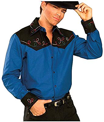 COSTUME-AD-COWBOY SHIRT STD