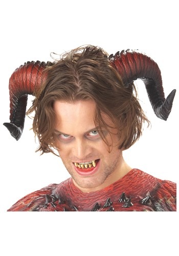 DEMON HORNS W/TEETH