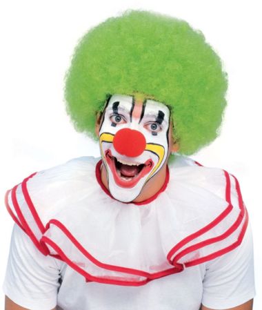 DLX CLOWN WIG GREEN