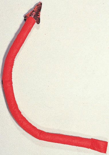 FELT DEVIL TAIL