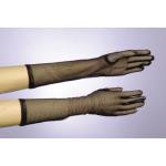 GLOVES-LONG FISHNET BLACK