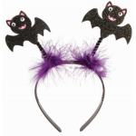 HEADBAND-GLITTER BAT