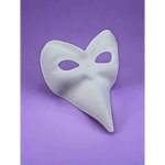 ITALIAN MASK BALLO WHITE