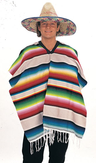 MEXICAN SERAPE (PONCHO)