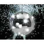 MIRROR BALL 10&quot;WITH COLOR BOX