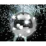 MIRROR BALL 20&quot;W/ WHITE BOX