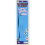 MOUSTACHE STICKS-PINK 3PC/SET