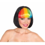 WIG-RAINBOW FANTASY-BLK/RAINBW